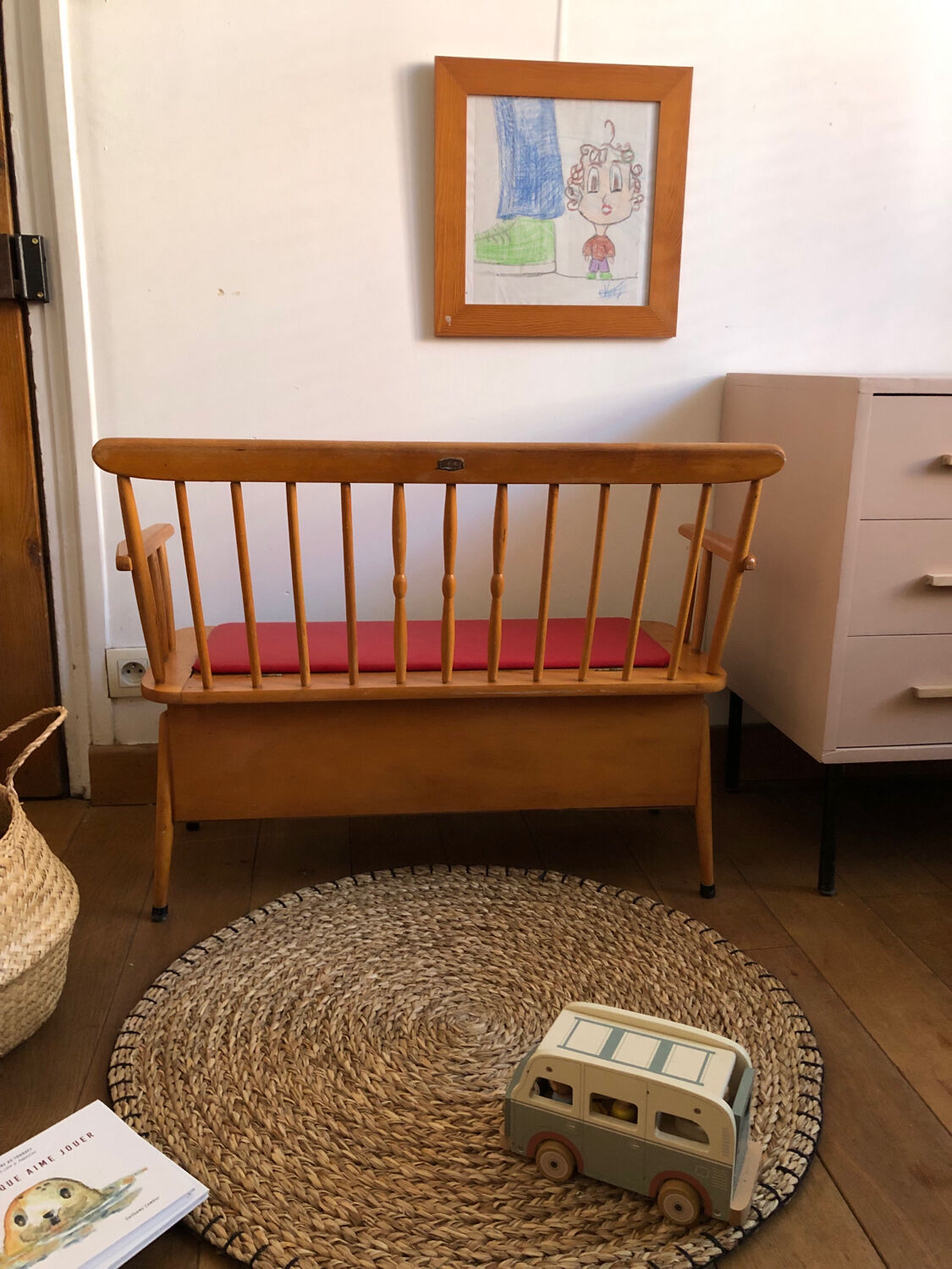 Vintage Herlag bank safe 1950