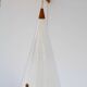 Mid-century Swedish wall lamp in teak by Uno and Östen Kristiansson for Luxus, 1960s