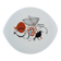 6 fish plates Salins