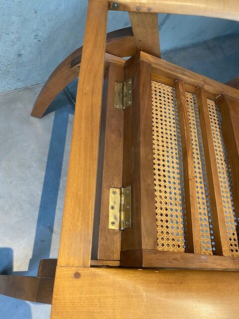 Fauteuil design bois courbé