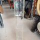 Etagère vintage en plexiglas
