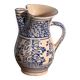 Old blue and white faience jug – Central Europe, around 1930