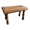 Small wooden bench