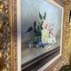 Oil follows canvas "Bouquet of roses" Ernest Filliard (1868-1933)