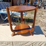Art Deco Walnut Table