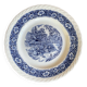 4 assiettes plates Staffordshire England « countryside »