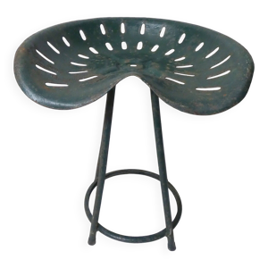 Ancien tabouret fauteuil - tracteur