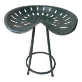 Ancien tabouret fauteuil de tracteur