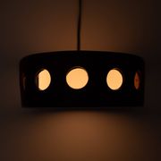 Round Ceramic Table lamp .1960s Germany