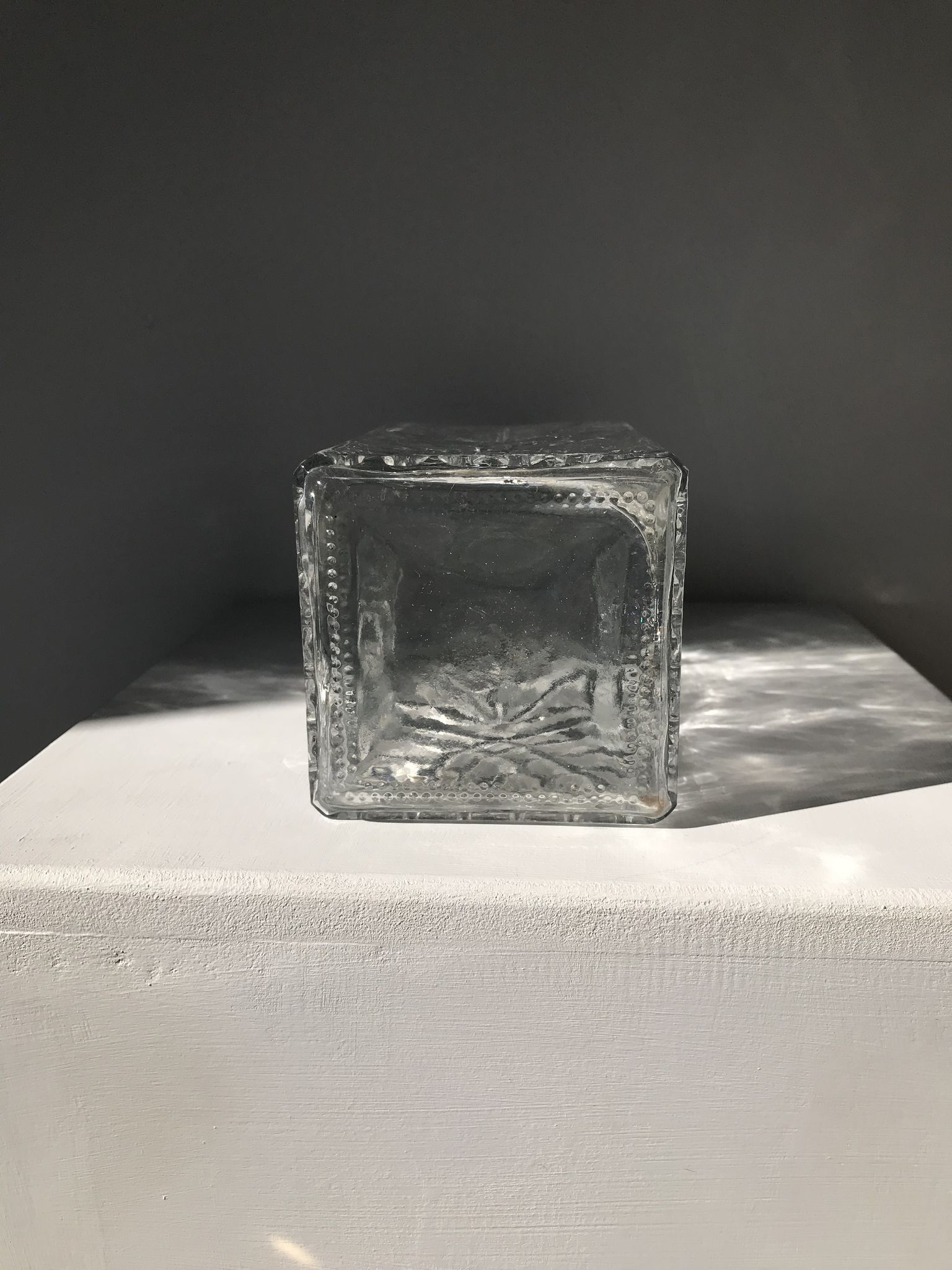 Carafe à whisky en verre