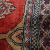 Hand-Knotted Square Rug – 63x61 cm