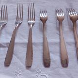 Ménagère , Rex en métal argenté , 24 pièces