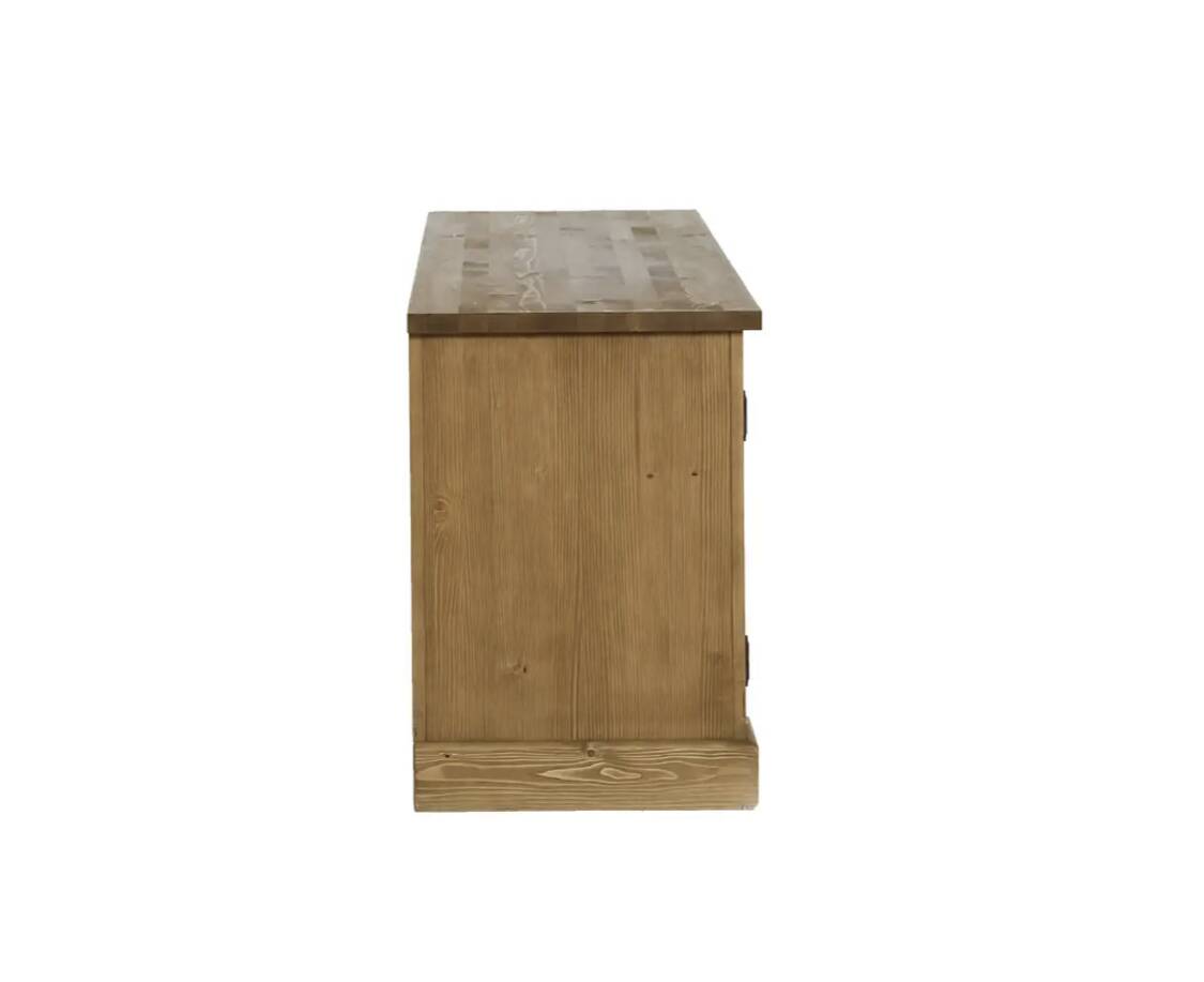150cm solid pine vanity unit