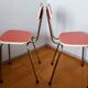 Lot de chaises formica