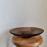 Plat en verre fumé Veropa