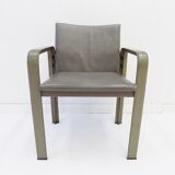 Lot de 2 fauteuils en cuir Matteo Grassi Golfo Dei Poeti