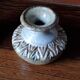 Trio of stoneware vases from the 70s signed and stamped