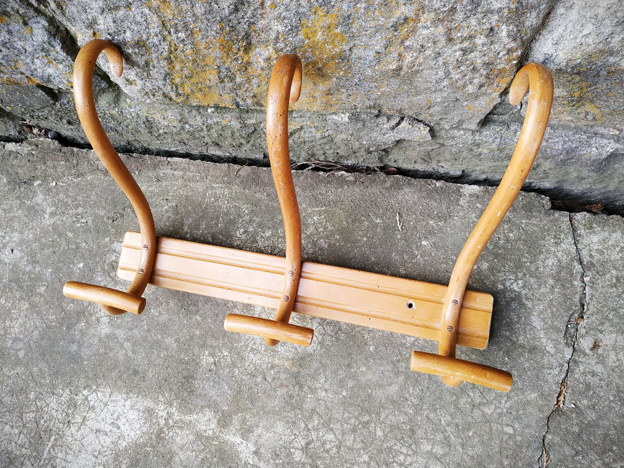 Thonet wall coat holder