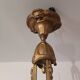 Art Deco glass paste chandelier