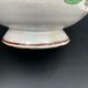 Soupiere faience of east Luneville with decor floral catches xix eme