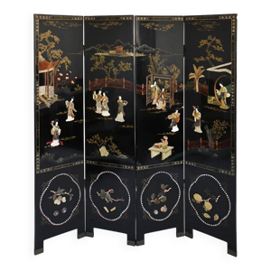 Paravent chinois 4 feuilles