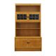Henning Kjærnulf Oak Bookcase with Glass Doors, Danish 1960s