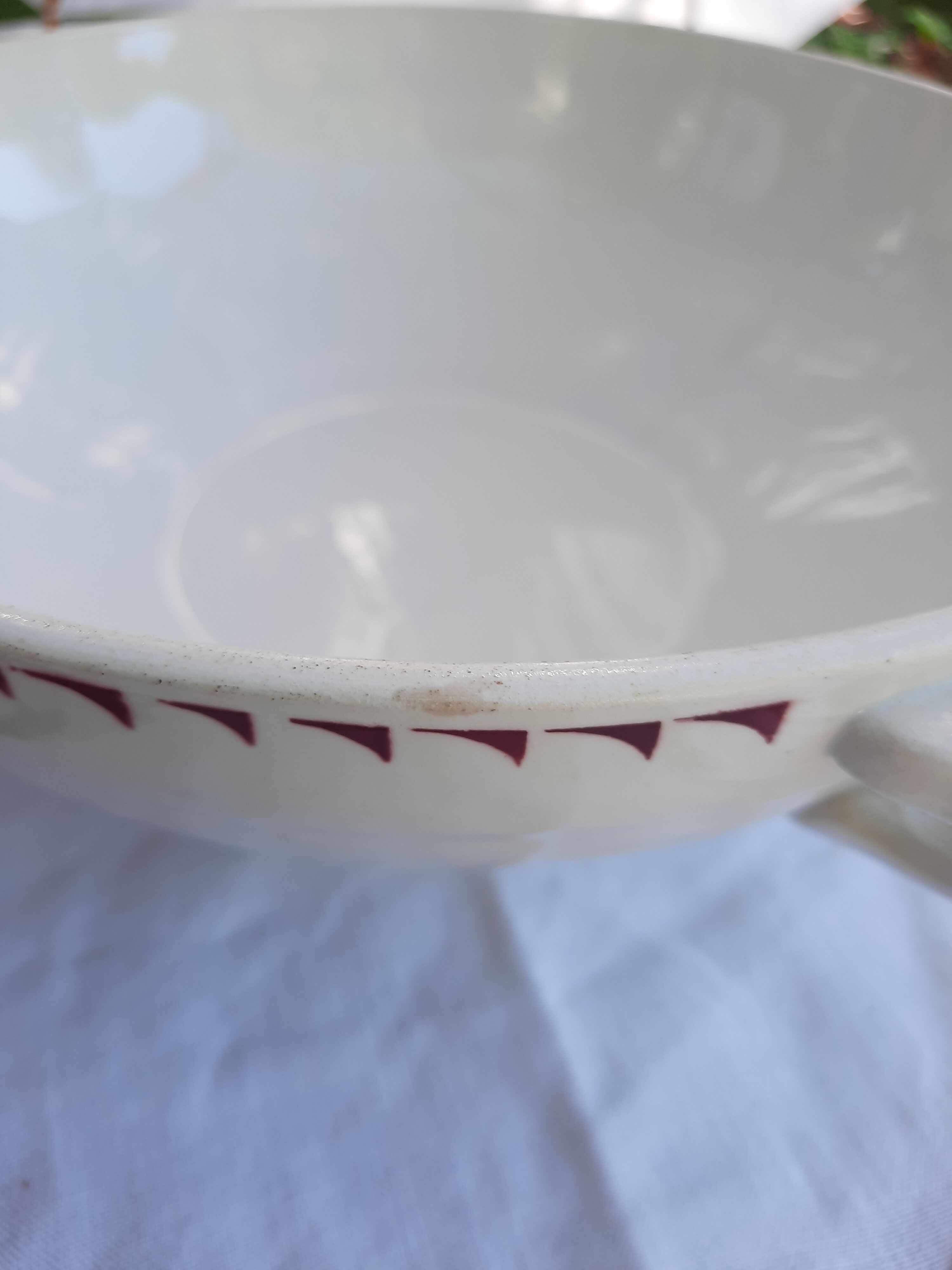 L'Amandinoise earthenware salad bowl