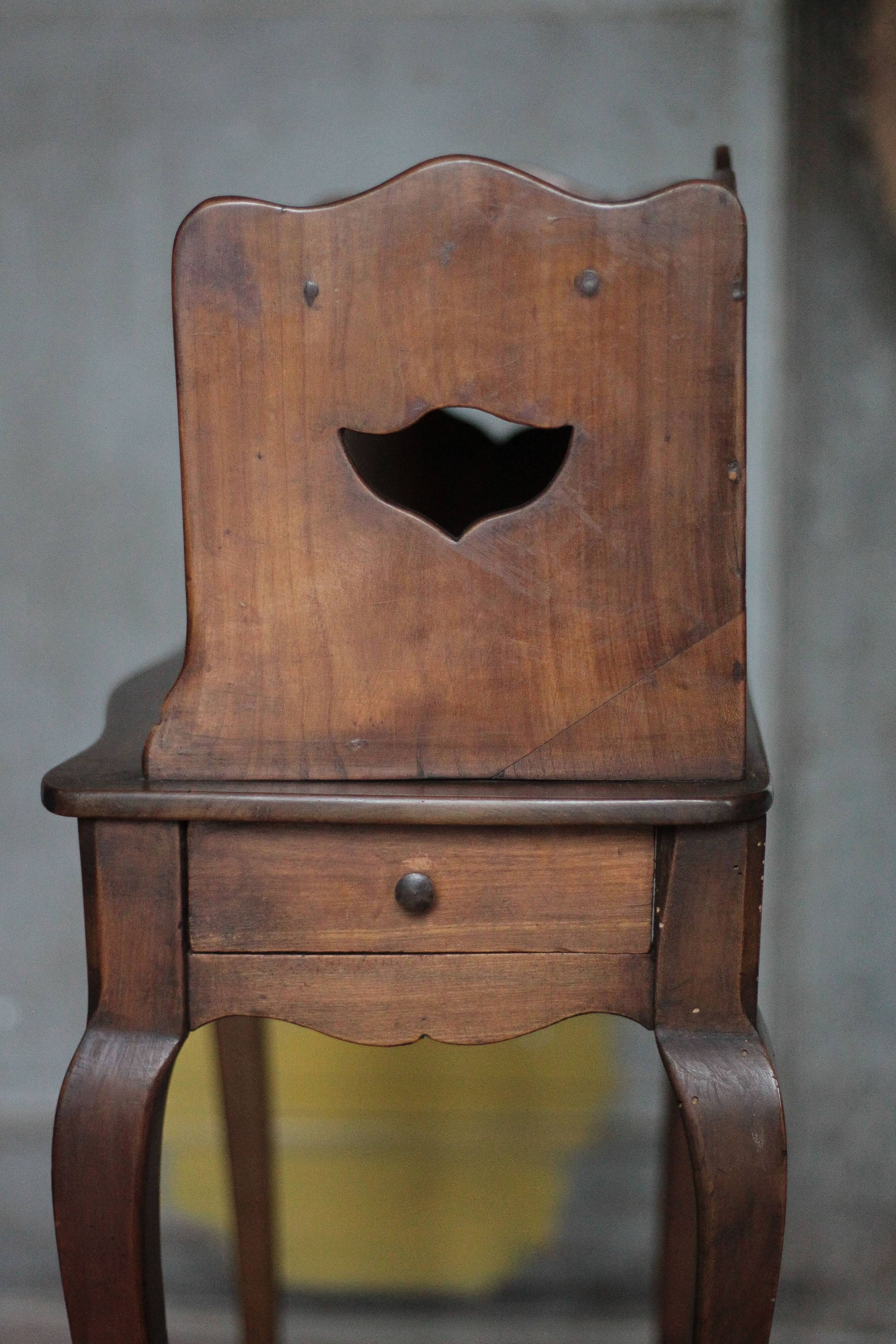 Bedside table, nightstand wood, accent furniture, antique furniture.