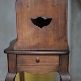 Bedside table, nightstand wood, accent furniture, antique furniture.