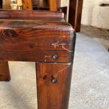 Silvio Coppola Table and 4 Chairs Set 1970