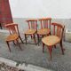 Set of 4 Fischel bistro chairs