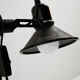Metal floor lamp
