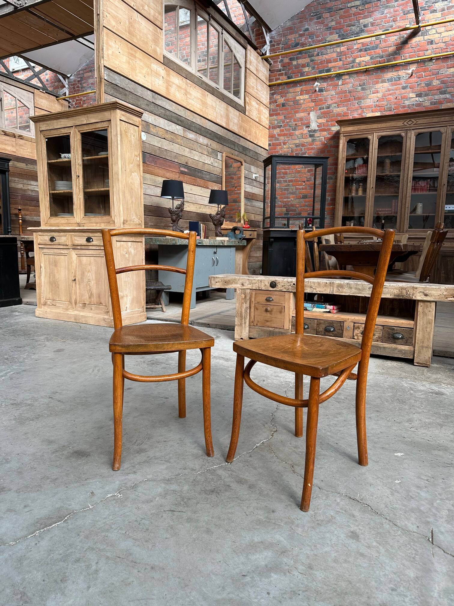 Paire de chaises bistrot