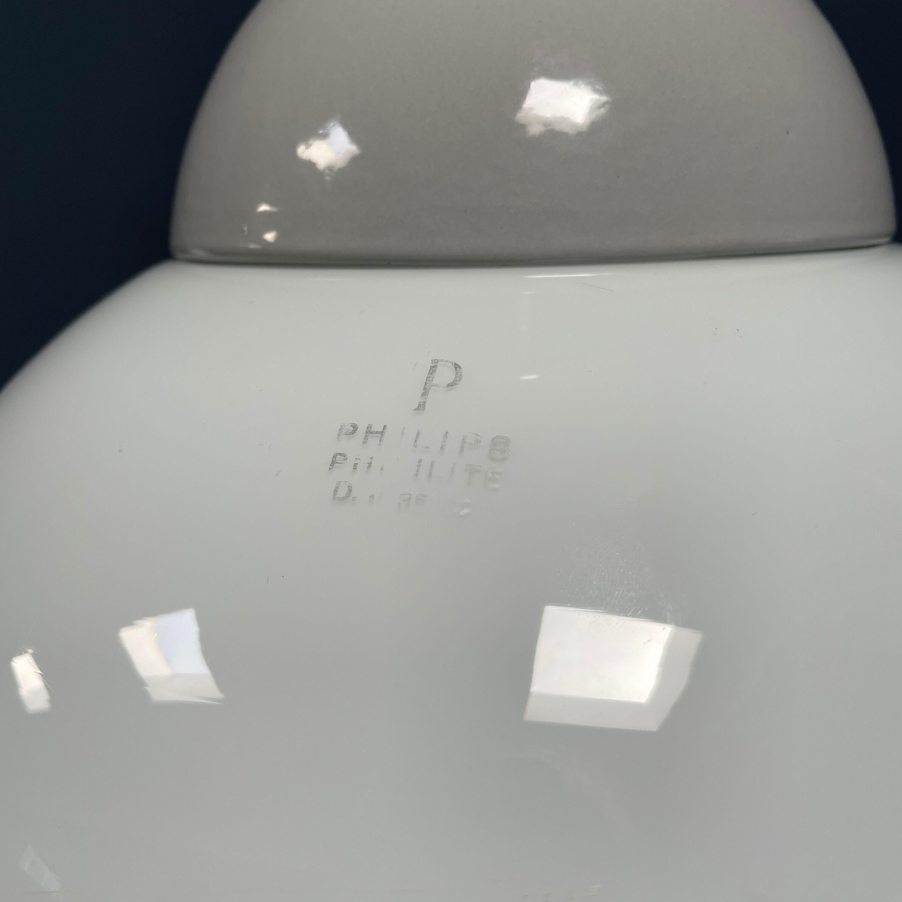 Ensemble de deux suspensions opalines Philips Phililight