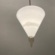 Suspension lumineuse en verre de Murano années 1980