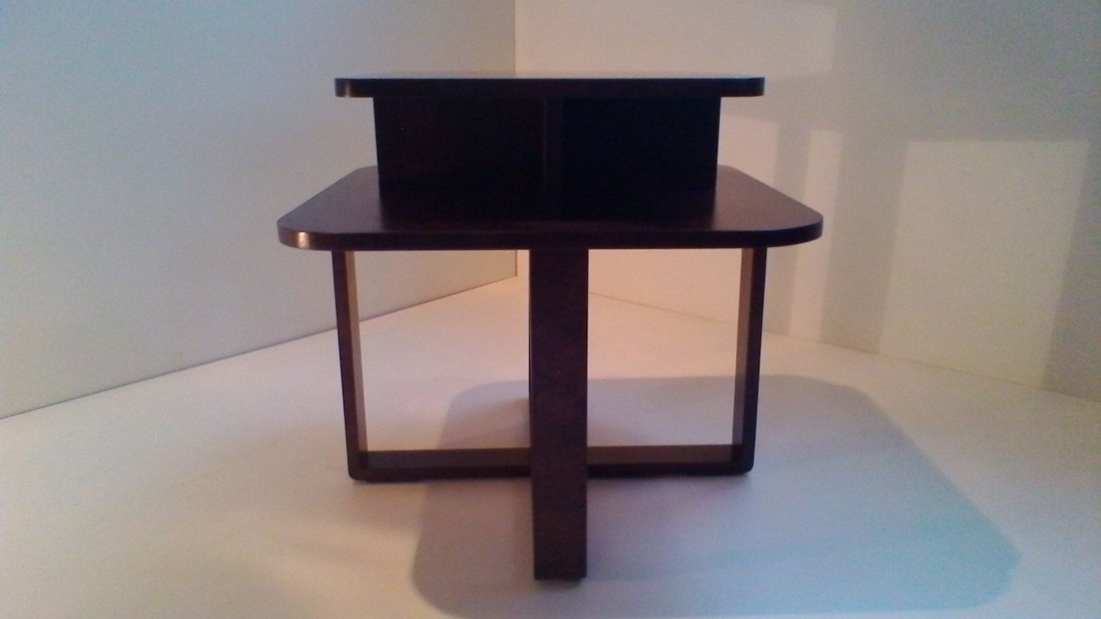 Table low Deco rectangular bentwood