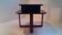 Table low Deco rectangular bentwood