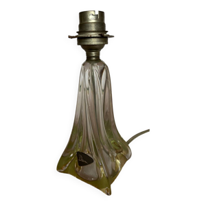 pied de lampe cristal