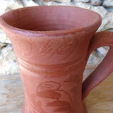 Terracotta terracotta pitcher
