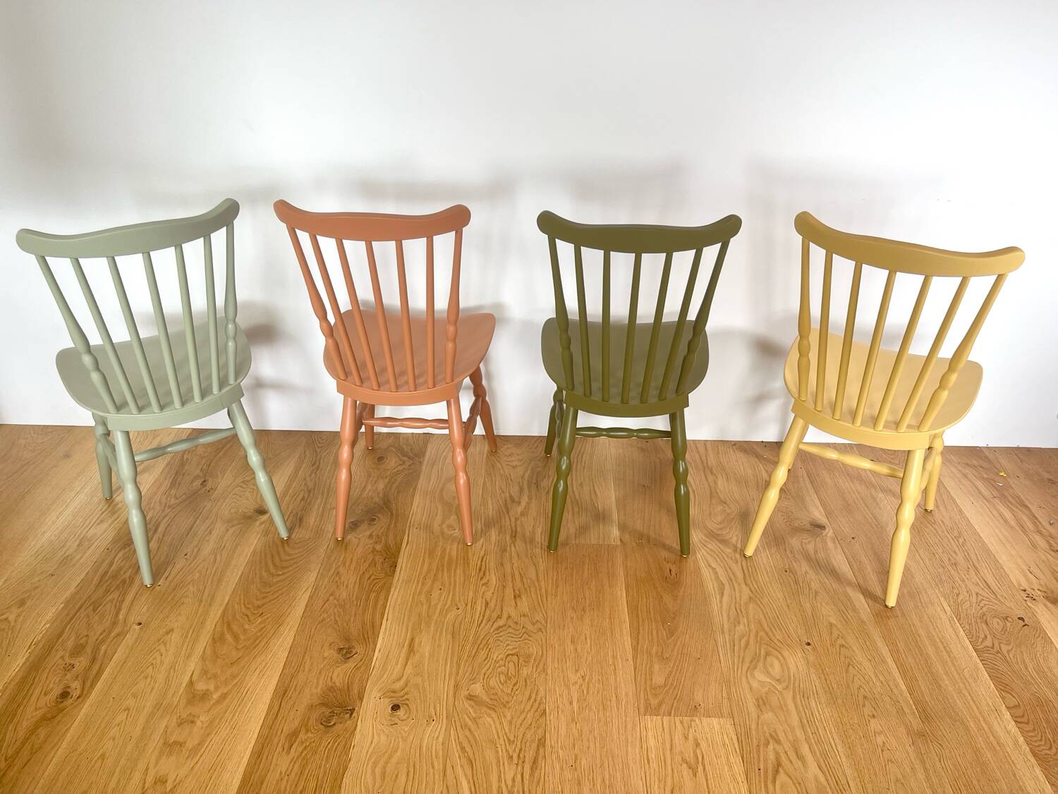 Colorful Baumann chairs