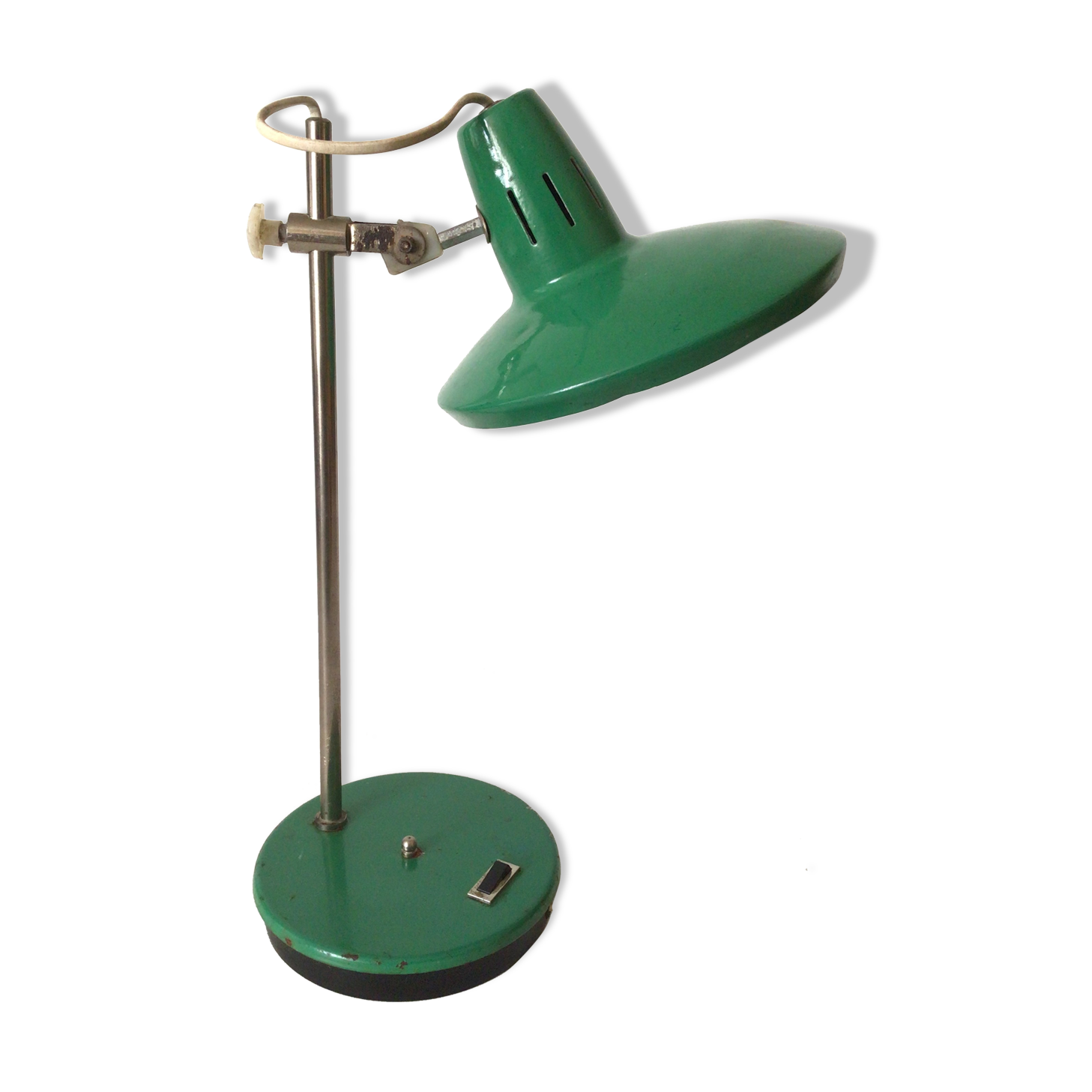 Industrial lamp SpaceAge 70s Sheet metal