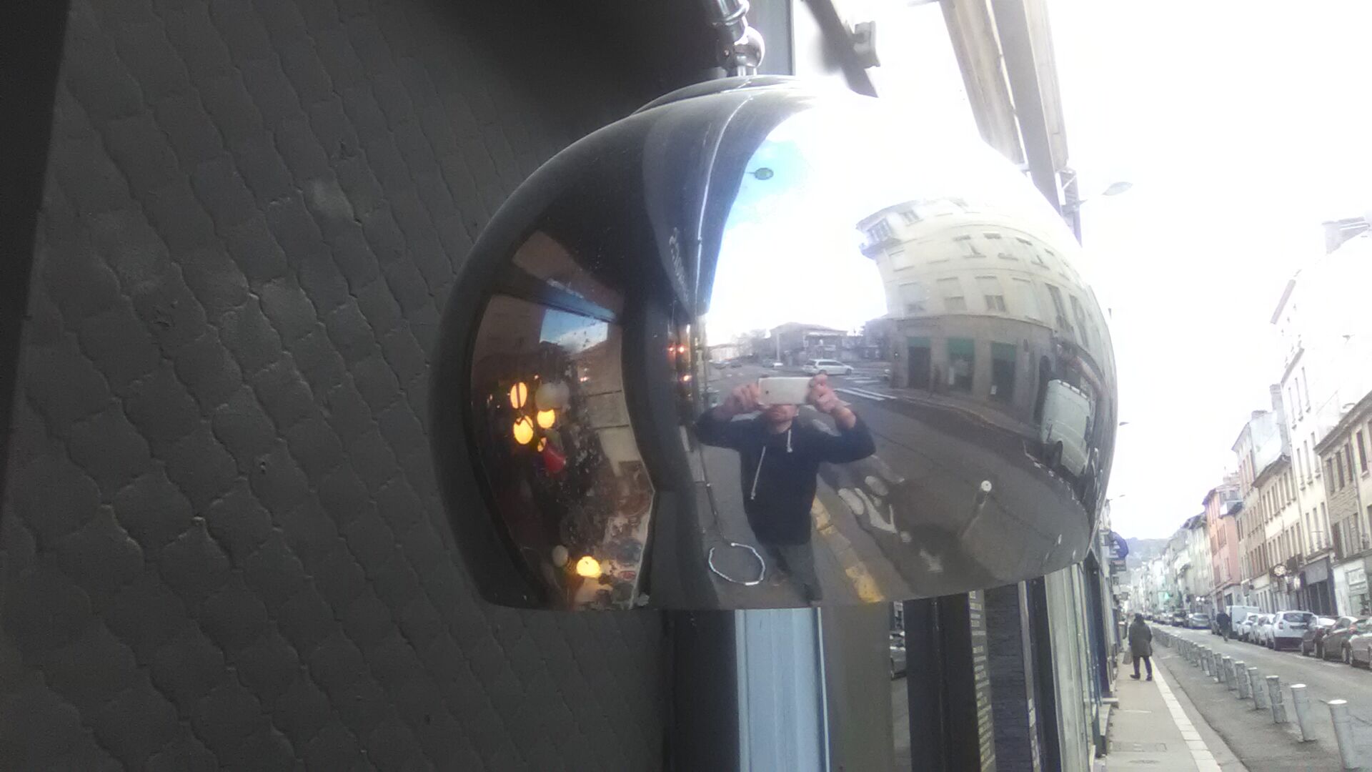 Chrome design arco floor lamp