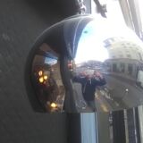 Chrome design arco floor lamp