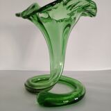 Blown glass vase