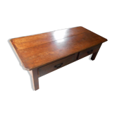 Ancienne table basse en bois massif