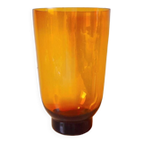 Large amber vase 1970