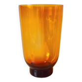 Grand vase ambré 1970