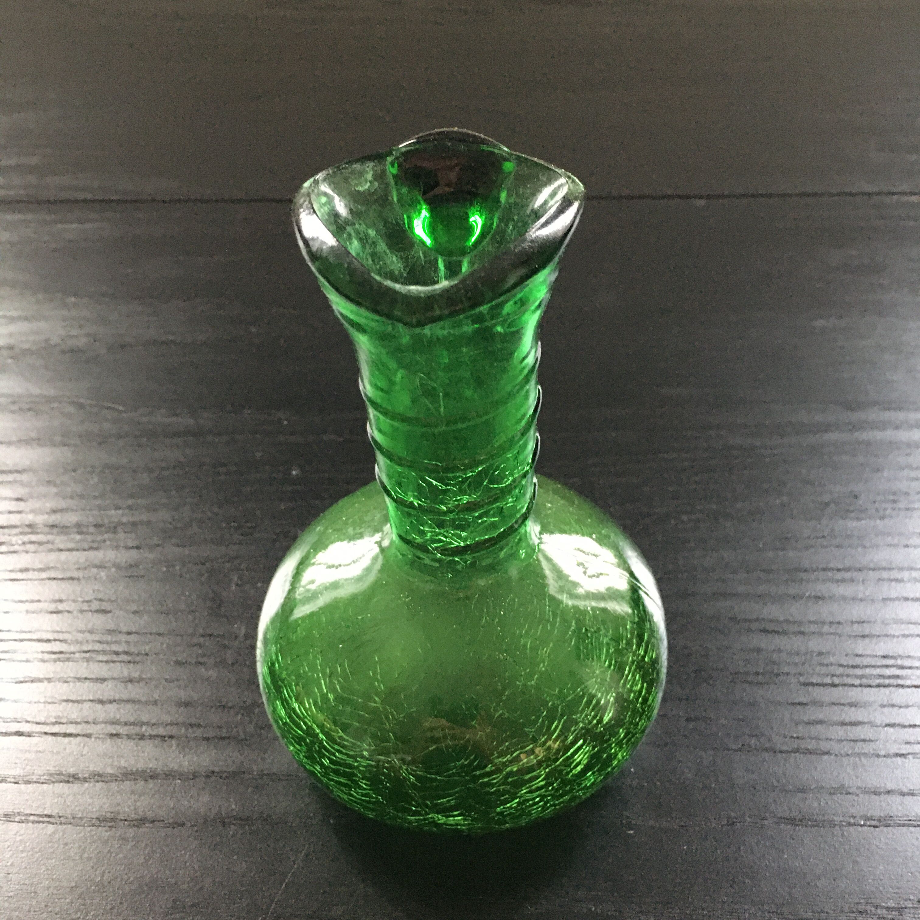 Green Italian carafe