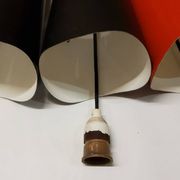 Vintage perforated metal suspensions