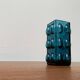 Bubble glass vase from the mid-century Scandinavian space age by Wilhelm Braun-Feldweg for Hirschberg, 1960s.